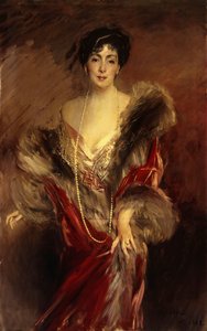 Josefina A. de Errazuriz portréja, 1912 alkotó: Giovanni Boldini