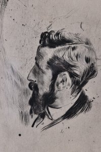 Paul Helleu portréja alkotó: Giovanni Boldini