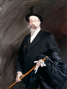 Willy, az író portréja, Henri Gauthier-Villars, alkotó: Giovanni Boldini