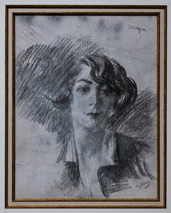 Egy hölgy portréja alkotó: Giovanni Boldini