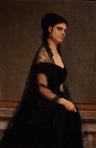 G. Tempestini grófnő portréja alkotó: Giovanni Boldini
