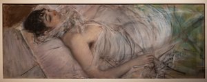 Rasty grófnője fekve alkotó: Giovanni Boldini