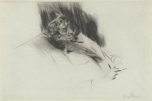 Whistler alszik alkotó: Giovanni Boldini