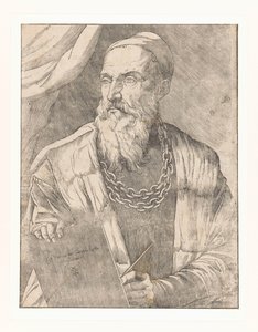 Tizian művész portréja alkotó: Giovanni Britto