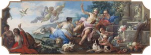 Ariadné Naxosz szigetén, avagy az ősz allegóriája alkotó: Giovanni Camillo Sagrestani