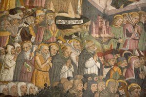Utolsó ítélet, 1492 körül (3702475 részlet) alkotó: Giovanni Canavesio