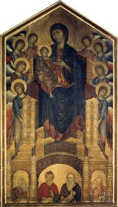 A Madonna a felségben Majesty, 1285-1286