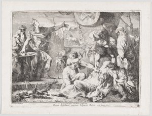 Polyxena feláldozása, 1776.