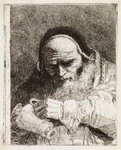 Egy kancsót tartó pápa alkotó: Giovanni Domenico Tiepolo