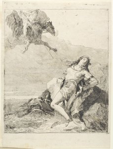 Angelica Bound és hamarosan felfalja a Sea Monster alkotó: Giovanni Domenico Tiepolo