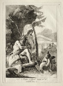 Folyó figurák alkotó: Giovanni Domenico Tiepolo