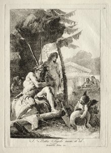 Folyó figurák. alkotó: Giovanni Domenico Tiepolo
