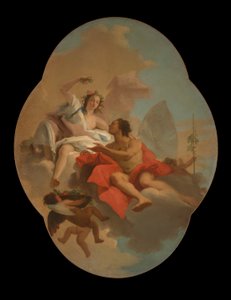 Flóra és Zephyr alkotó: Giovanni Domenico Tiepolo