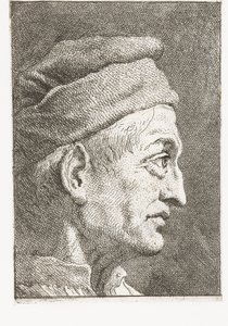 Sapkás férfi alkotó: Giovanni Domenico Tiepolo