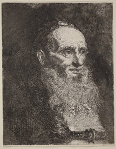 Szakállas öregember alkotó: Giovanni Domenico Tiepolo