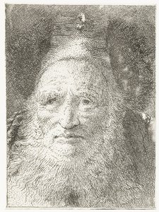 Öreg ember prémes sapkával Fejgyűjtemény (sorozat címe) Raccolta di Teste (sorozat címe) alkotó: Giovanni Domenico Tiepolo