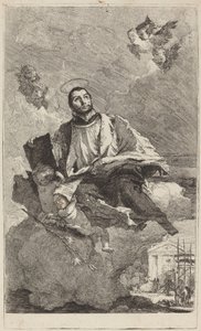Thiene-i Szent Gaetano alkotó: Giovanni Domenico Tiepolo