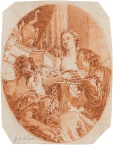 Tarquinius és Lucretia alkotó: Giovanni Domenico Tiepolo