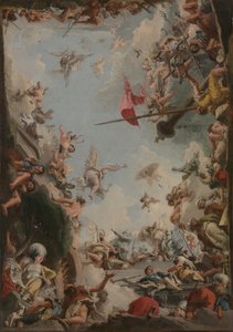 A Giustiniani család dicsőítése, 1783.