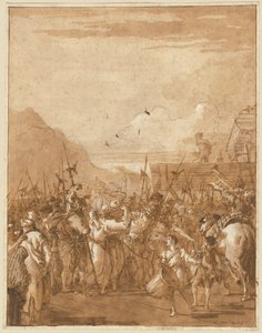 Szent Péter és Pál elválása alkotó: Giovanni Domenico Tiepolo