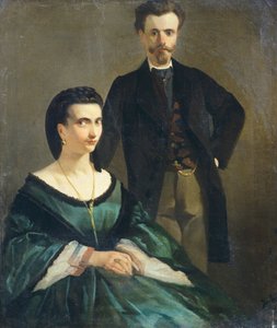 Betrothed alkotó: Giovanni Fattori