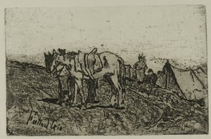 Manőverek alkotó: Giovanni Fattori