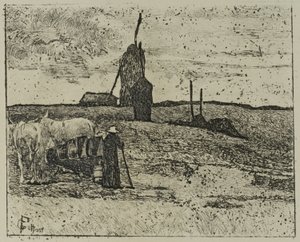 Maremma Toszkánában alkotó: Giovanni Fattori