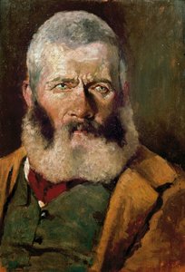 Cowboy portréja, 1882 körül (olaj, vászon) alkotó: Giovanni Fattori