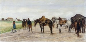 római vidék alkotó: Giovanni Fattori
