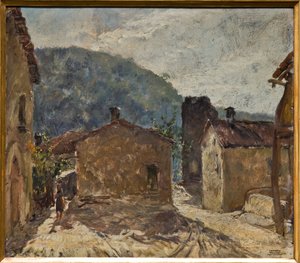 Reggel Rosolában (olaj, karton)