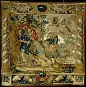 Dido és Aeneas menedéket keres a vihar elől alkotó: Giovanni Francesco (1610 62) Romanelli