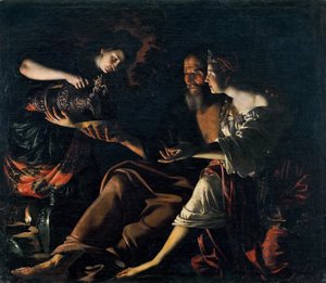 Lót és lányai, 1617.