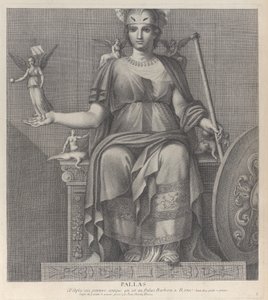Pallas, 1680-1741. alkotó: Giovanni Girolamo Frezza