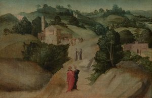 Jelenetek egy legendából, valószínűleg 1515-1520 körül (olaj, vászon) alkotó: Giovanni Larciani