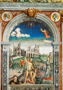 Falfestmények a Zodiákus teremben, Palazzo d