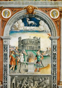 Falfestmények a Zodiákus teremben, Palazzo d