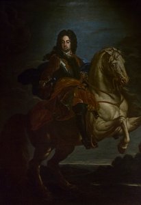 Francesco Farnese lóháton, 1705 körül (olaj, vászon)