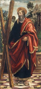 Szent András, 1496 körül (olaj, panel) alkotó: Giovanni Martino Spanzotti