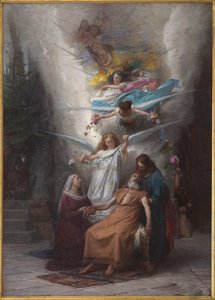 Szent József átjáró 1875 (olaj, vászon)
