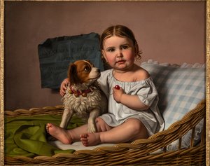 Ártatlanság és hűség (olaj, vászon) alkotó: Giovanni Pagliarini