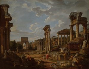 Capriccio a Forum Romanumról