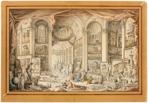 Az ókori Róma alkotó: Giovanni Paolo Panini