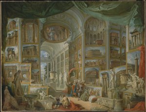 Ókori Róma, 1757 alkotó: Giovanni Paolo Pannini