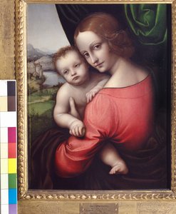 Madonna és gyermeke (Alma Szűzanya), 1525 körül (olaj, panel)