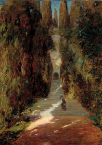 Első mise", 1885 alkotó: Giovanni Segantini