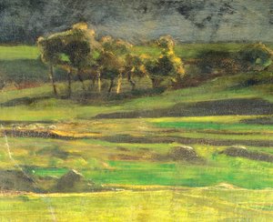 Giovanni Segantini (1858-1899), olaj, vászon, pólusnál alkotó: Giovanni Segantini