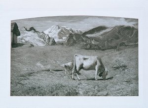 tavaszi legelő alkotó: Giovanni Segantini