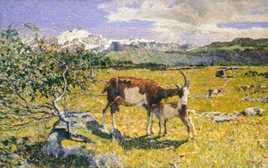 Az Alpok májusban, Giovanni Segantini (1858-1899)
