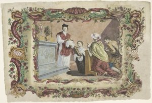 Imádkozni élőkért és holtakért VII. opus misericordiae spiritualis / La septima obra de misericordia spiritual (...) (cím a tárgyon) The Spiritual Works of Mercy (sorozat címe)