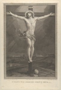 A kereszten megfeszített Krisztus, a tövénél koponya, kb. 1770-1803.